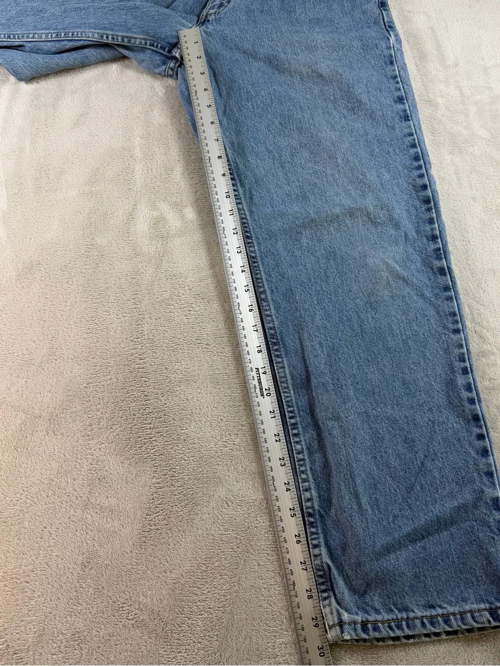 Levis 550 Mens Vintage Jeans 32x30 Blue Relaxed Fit Tapered Leg Med Wash Denim